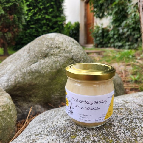 Med květový pastový 250g